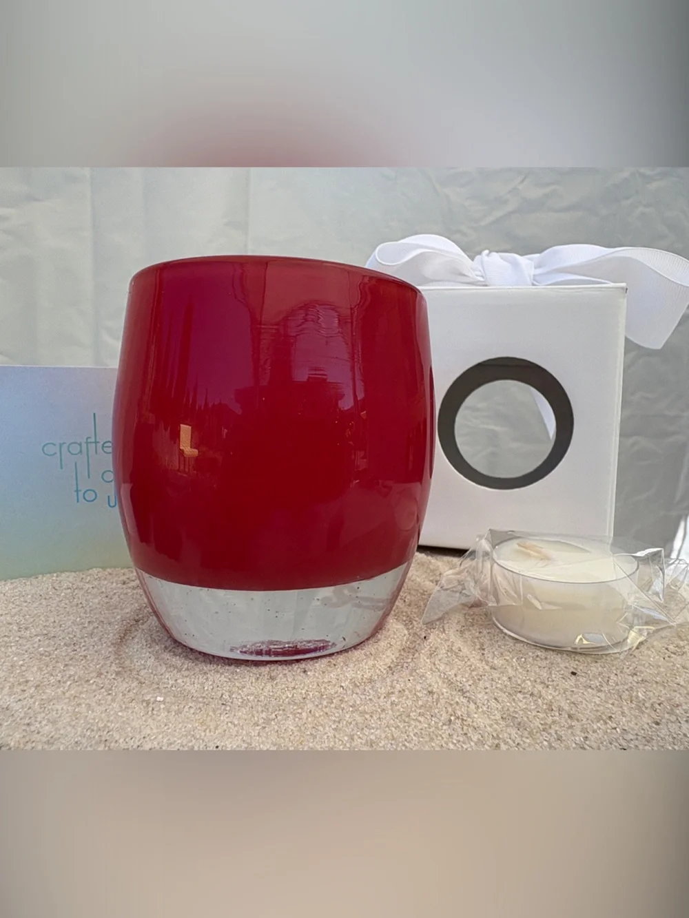 Glassybaby Gift Box Set - Vibrant Red